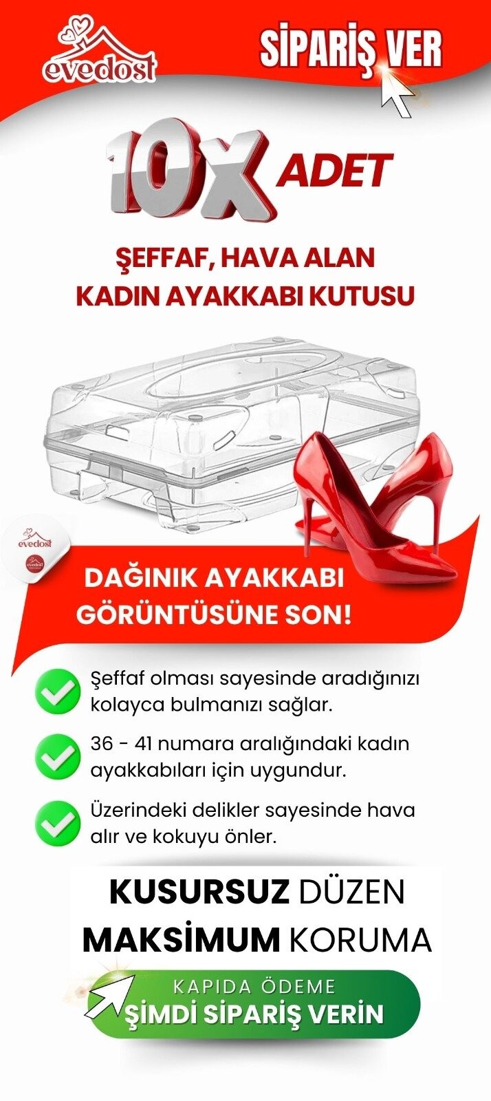 Kadın Ayakkabı kutusu