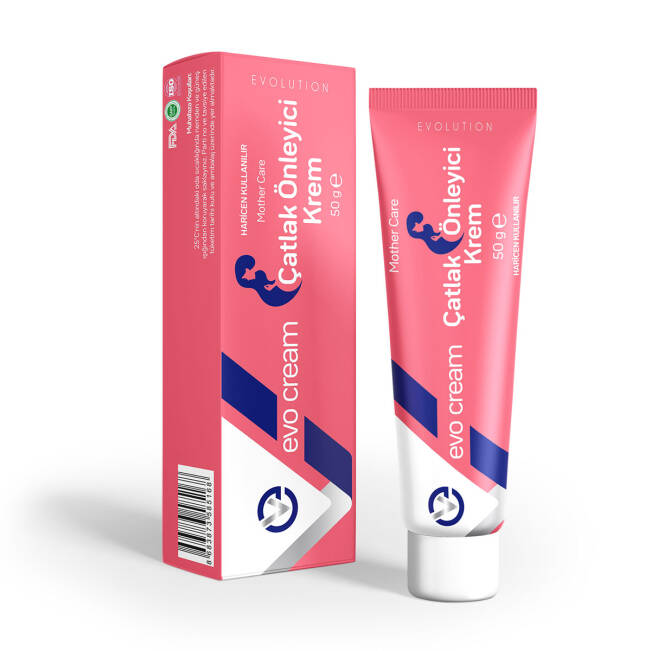 EVO CREAM Mother Care Çatlak Önleyici Krem 50g - 4