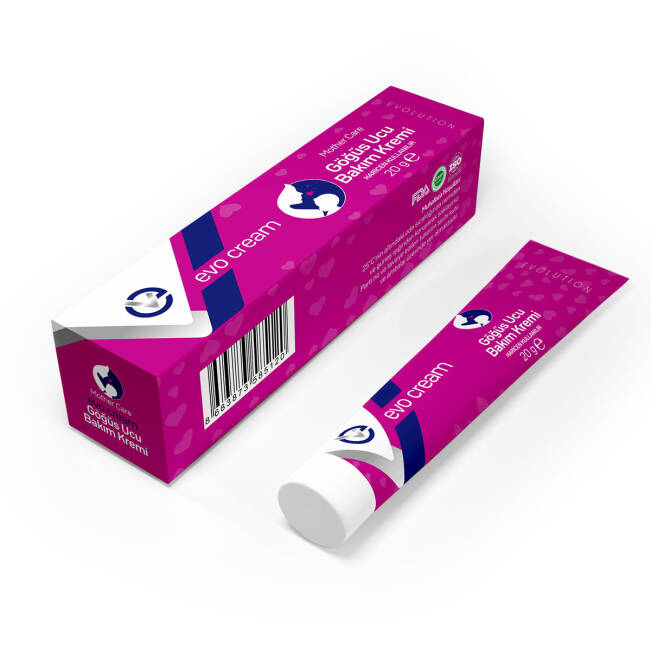 EVO CREAM Mother Care Göğüs Ucu Bakım Kremi 20g - 3