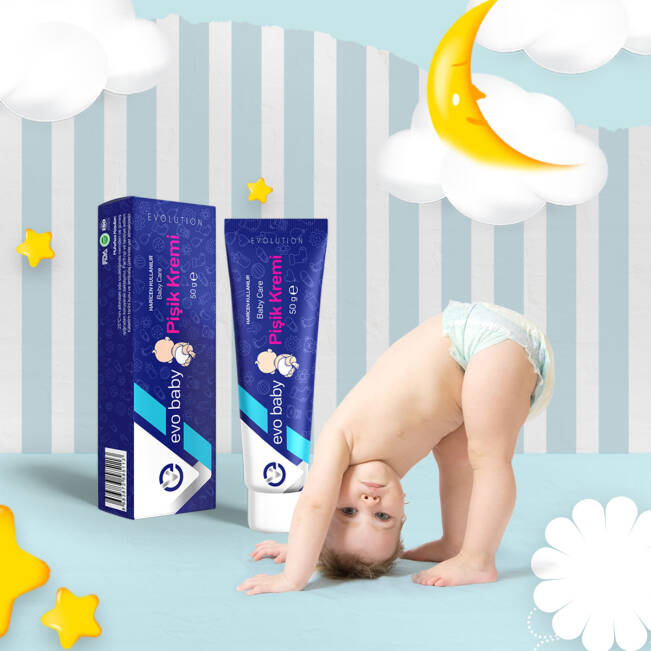 EVOBABY Baby Care Pişik Kremi 50g - 4