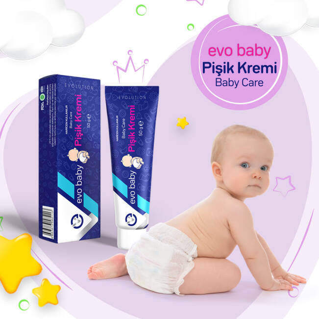 EVOBABY Baby Care Pişik Kremi 50g - 6