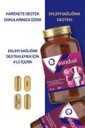 EVODUAL (Glikozamin, Kondroitin, MSM ve T İP II Kollajen İçeren Tablet Takviye Edici Gıda) - 3