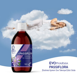 Evopharma Passiflora Ekstresi İçeren Sıvı Takviye Edici Gıda 180 ML - 4