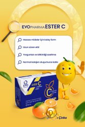 Evopharma Ester C Vitamin Ve Çinko İçeren Takviye Gıda 30 Tablet - 5