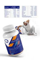 Evovit Multivitamin Ginseng Koenzim Q10 Takviye Edici Gıda 30 Tablet - 5
