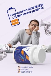 Evovit Multivitamin Ginseng Koenzim Q10 Takviye Edici Gıda 30 Tablet - 6