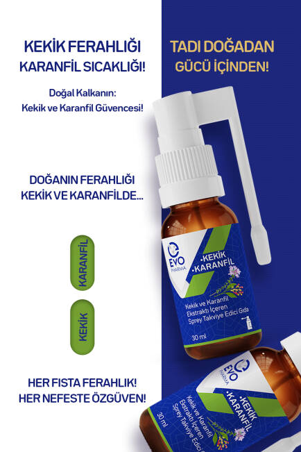 Evopharma Kekik Ve Karanfil Ekstraktı İçeren Sprey 30ml - 7