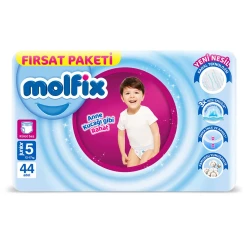 Molfix Külot Bez Fırsat Paketi 5 Beden 12-17 Kg 44 Adet - Molfix