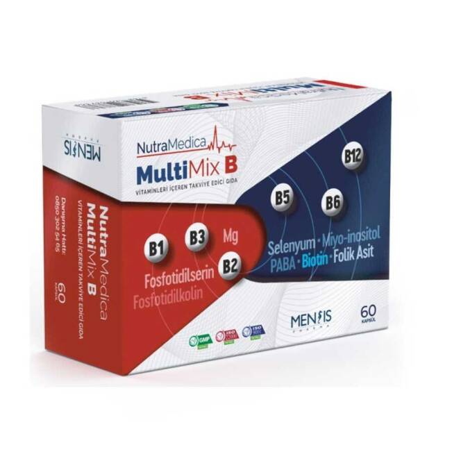 NutraMedica MultiMix B 60 Kapsül - 1