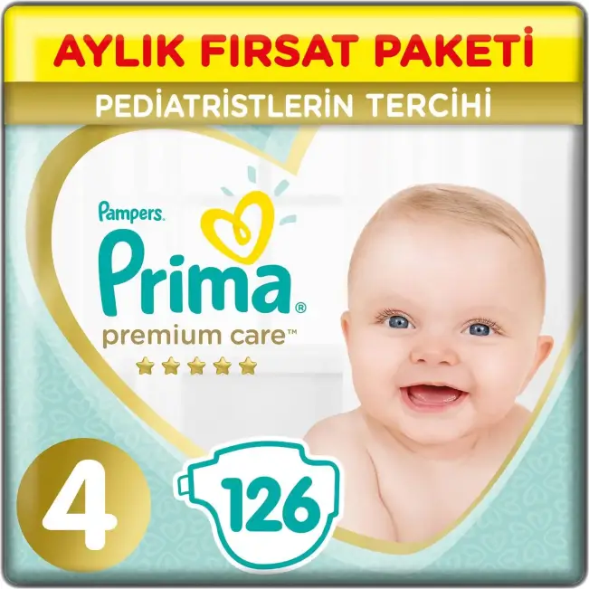 Prima Premium Care Aylık Fırsat Paketi 4 Beden 126 Adet - 1