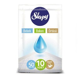 Sleepy Babycare Bebek Bakım Örtüsü 60x90 10 Adet - Sleepy