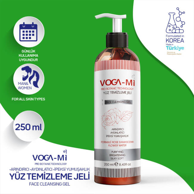 Vogami Pro Botanic Technology Yüz Temizleme Jeli - 1